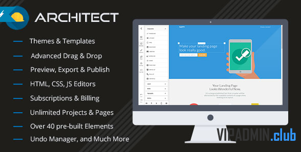 Architect v2.1.5 - мощный конструктор сайтов
