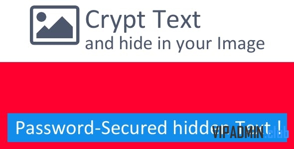 Text Crypto v1.0 - спрятать текст внутри изображения