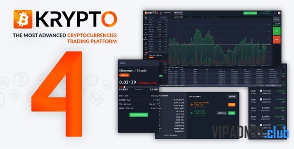 Krypto v4.1 - скрипт сервиса криптовалюты