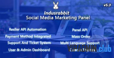 Indusrabbit v5.3  - SMM панель управления