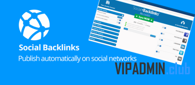 Social Backlinks v2.2.15 - кросспостинг для Joomla
