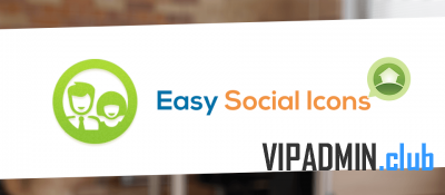 Easy Social Icons Pro v3.1.5 - иконки социальных сетей Joomla