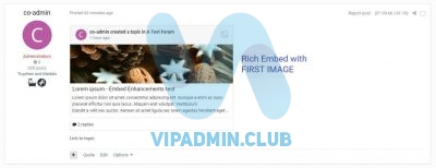 Embed Enhancements 1.0.3 - красивые превью ссылок IPS 4.3