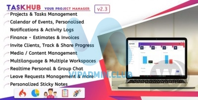 Taskhub v2.1 - управление проектами, CRM