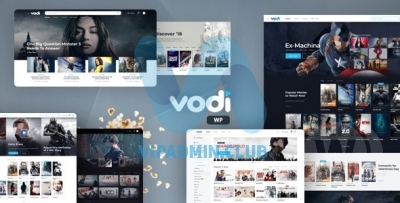 Vodi v1.2.4 - WordPress тема для онлайн кинотеатра