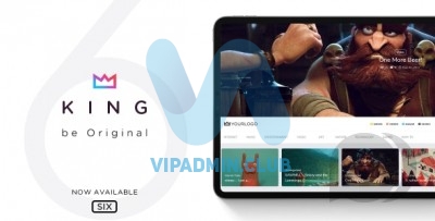 King v6.5 - вирусный шаблон WordPress