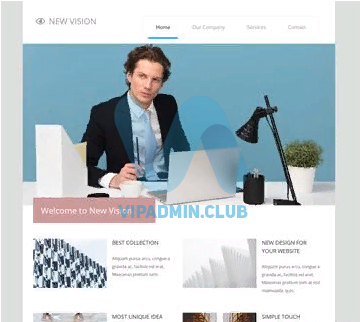 NEW VISION — АДАПТИВНЫЙ БЛОГОВЫЙ HTML ШАБЛОН