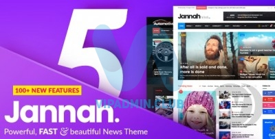 Jannah News v5.3.2 - новостной шаблон WordPress