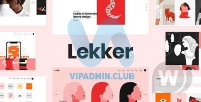 Lekker v1.1 - WordPress тема портфолио
