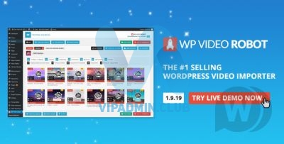 WordPress Video Robot v1.12.1 - видеопортал на WordPress