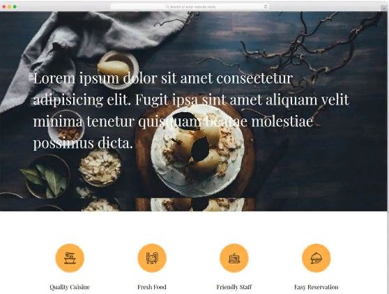 HTML ШАБЛОН ДЛЯ САЙТА РЕСТОРАНА — DINER