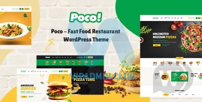 Poco v1.7.0 - WordPress тема ресторана быстрого питания