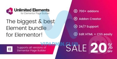 Unlimited Elements for Elementor Page Builder v1.4.65