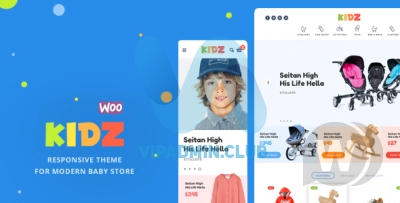 KIDZ v4.5.1 - шаблон магазина детских товаров WordPress