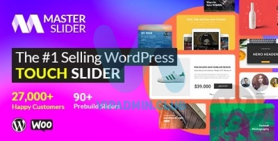 Master Slider 3.4.10 - сенсорный плагин слайдера WordPress