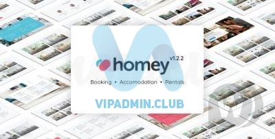 Homey v1.6.5 - шаблон на тему бронирования и аренды WordPress