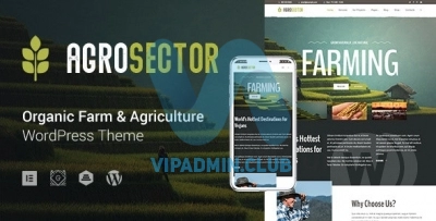 Agrosector v1.4.2 - сельское хозяйство и органические продукты питания WP