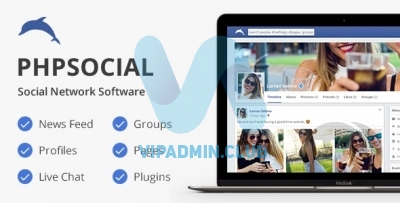 phpSocial v6.5.0 - скрипт социальной сети