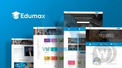 Edumax 2.0.8 - WordPress тема для создания портала онлайн-курсов