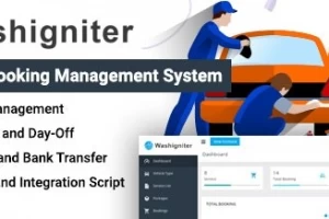 Washigniter v1.0 - система управления бронированием автомойки