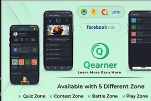 Qearner v2.0.1  – Quiz App | Android Quiz game with Earning System + Admin panel