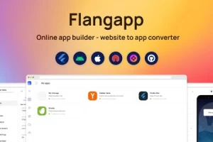 Flangapp v1.3 - SAAS Online app builder from website
