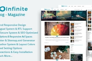 Infinite v4.2  - скрипт блога