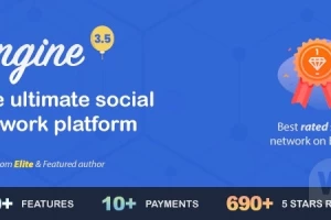 Sngine v3.5  - движок социальной сети