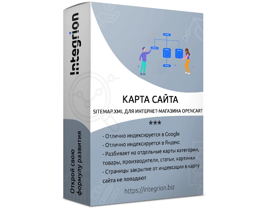 Карта сайта Integrion Sitemap
