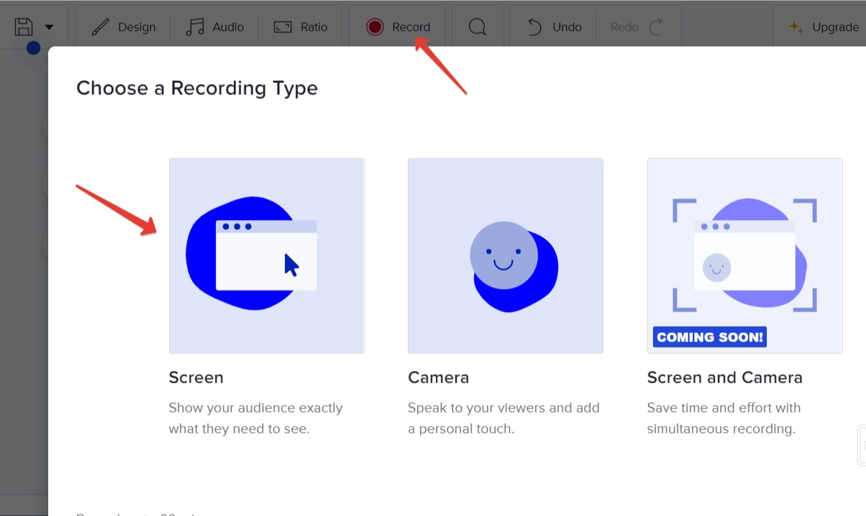 Интерфейс Animoto
