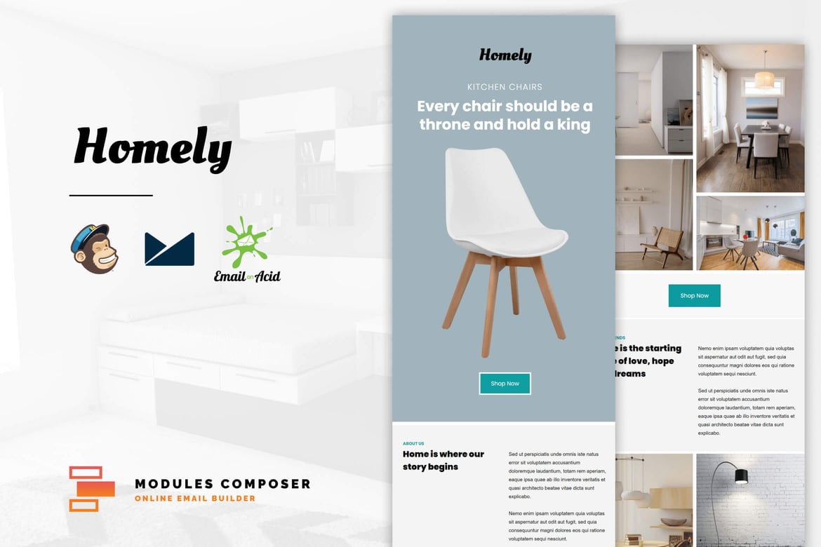 Homely - Адаптивный Шаблон электронной коммерции
