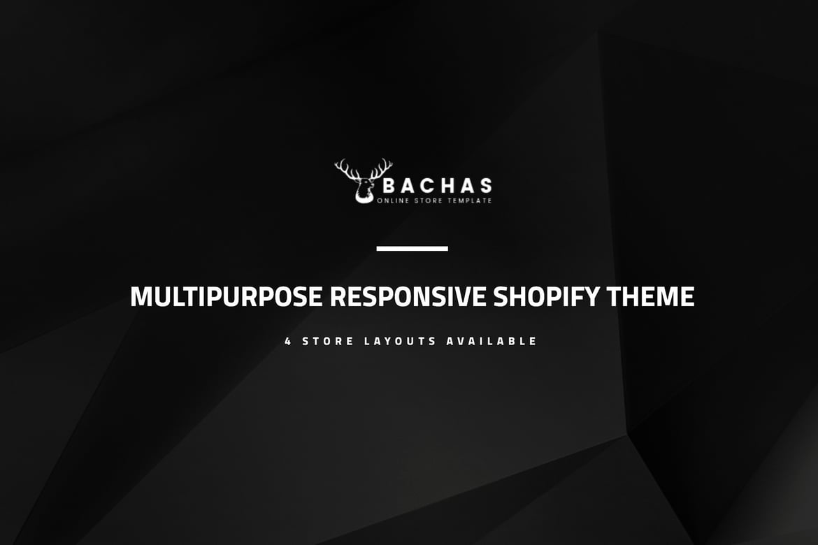 Bachas - Разделенная многоцелевая тема Shopify