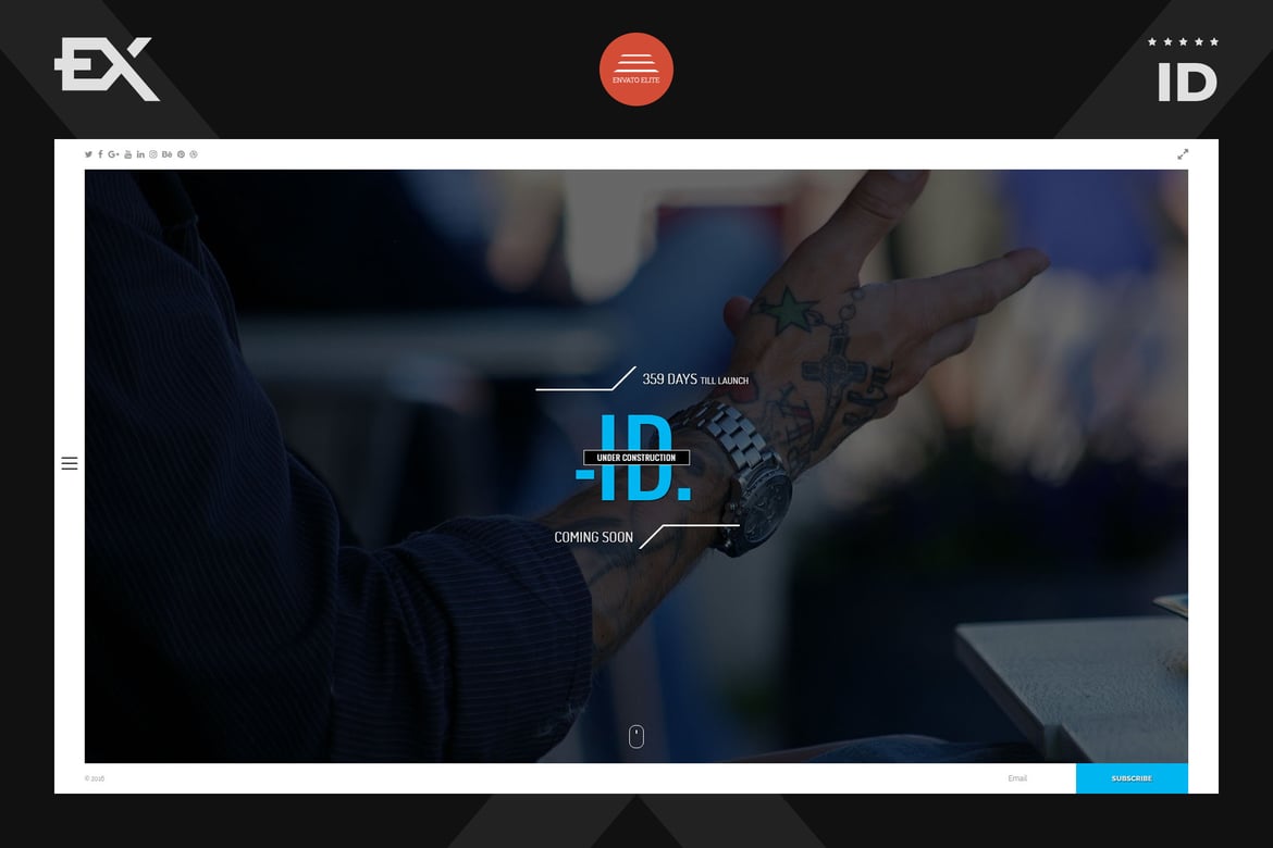 ID - Премиум строящийся шаблон