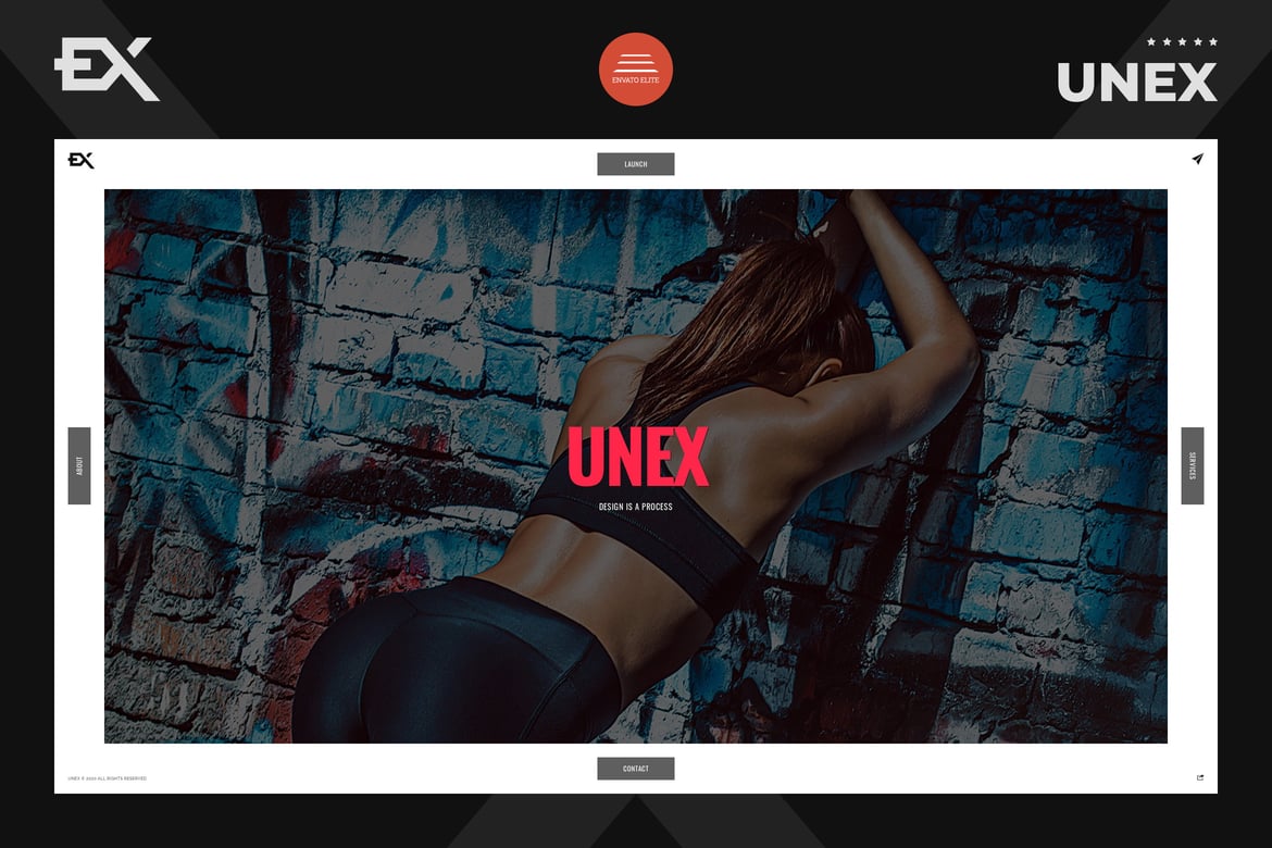 Unex - строящийся шаблон