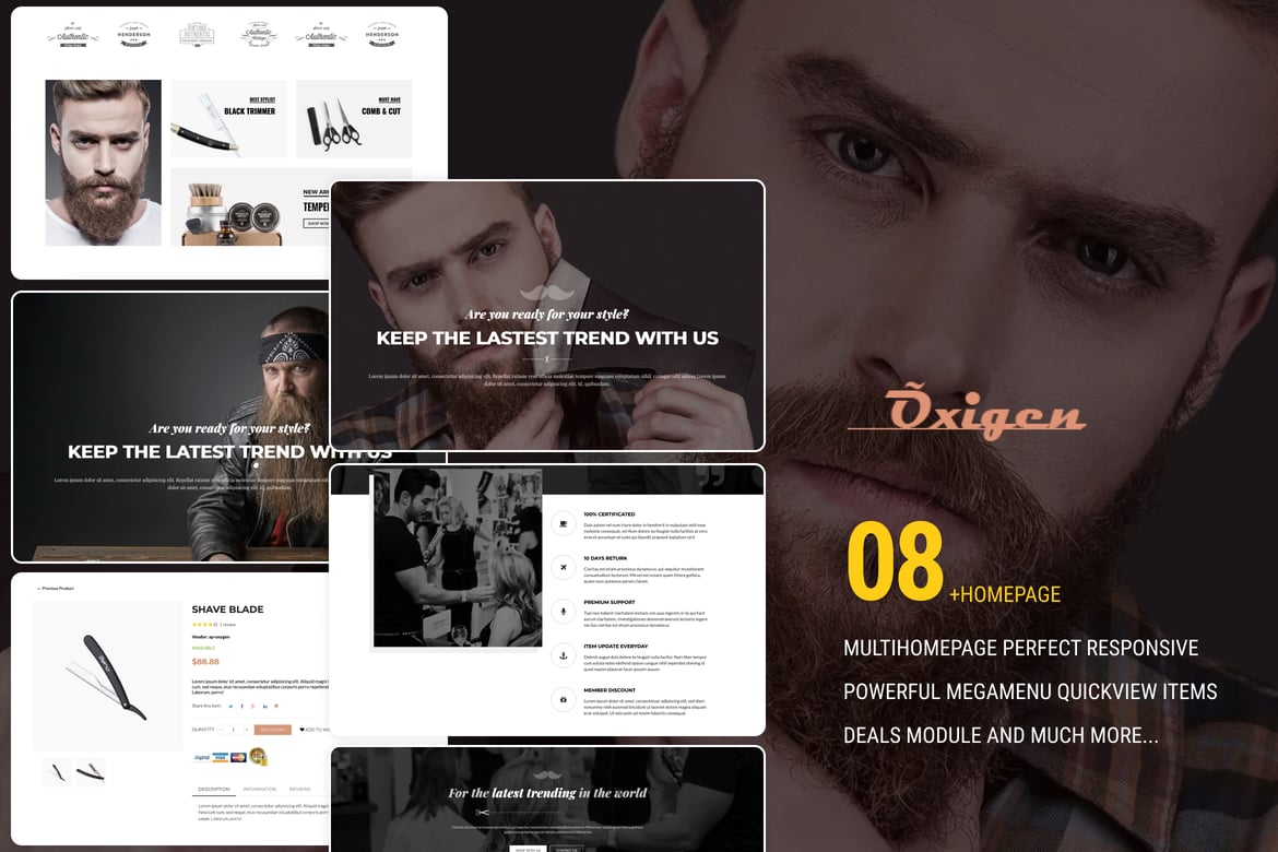 ST Кислород - тема Shopify