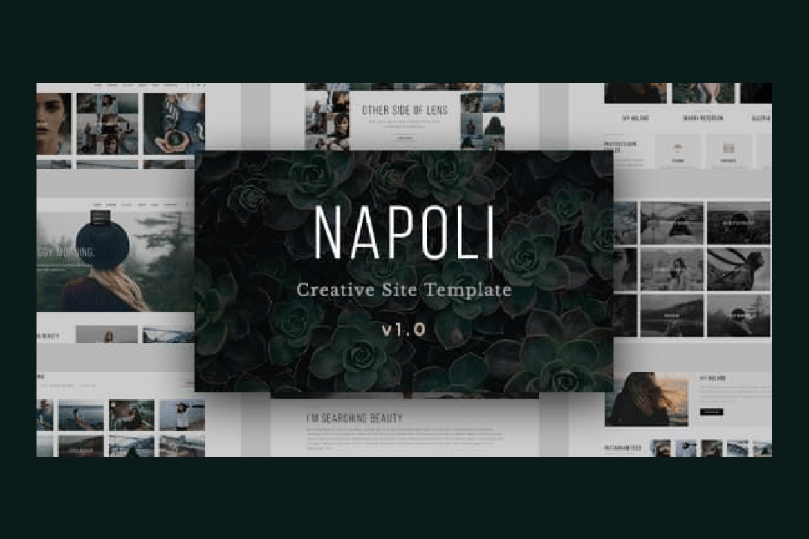 Napoli - Адаптивный HTML-шаблон для фотографии