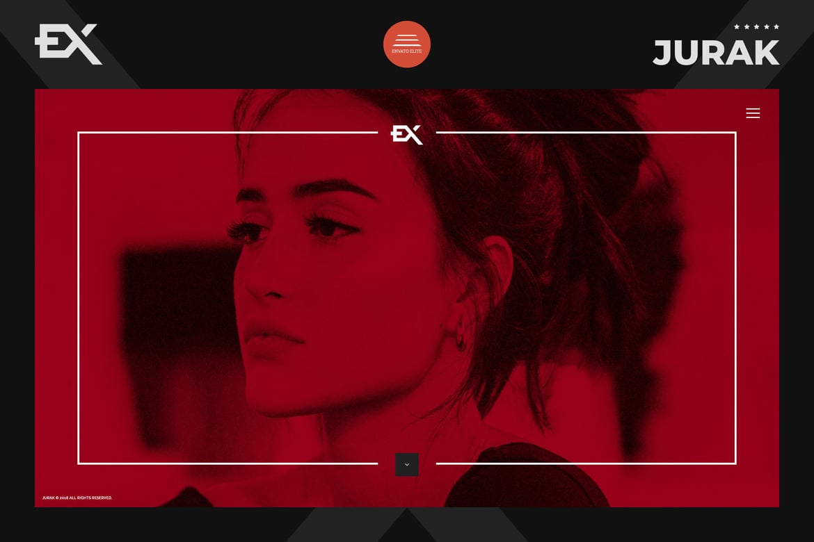 Jurak - Шаблон портфолио фотографии