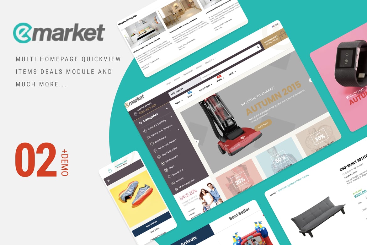 Тема Shopify для рынка ST