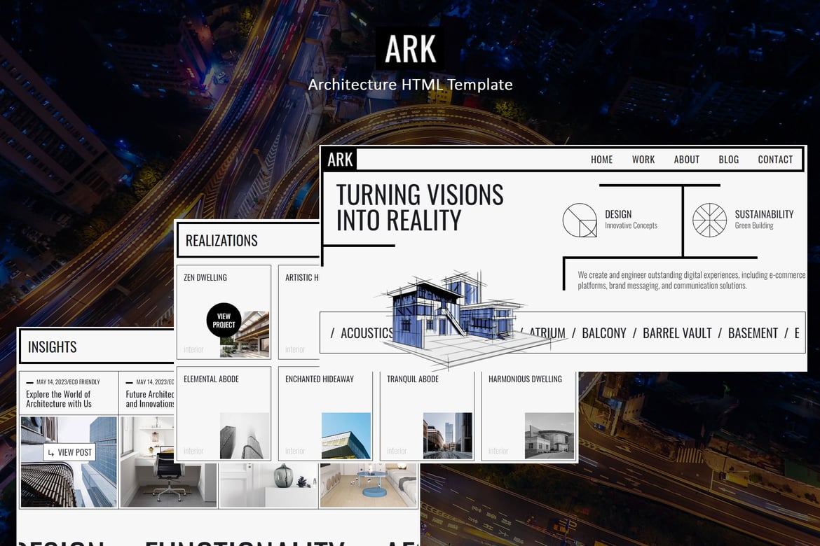 Arku - Шаблон HTML для архитектуры