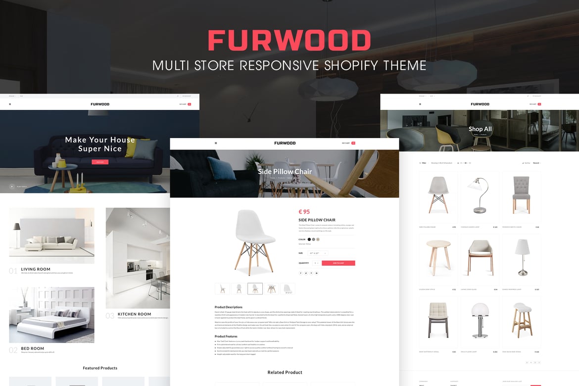 FurWood | Адаптивная тема Shopify для нескольких магазинов