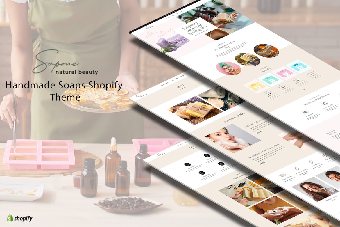 Sapone - тема Shopify для органического мыла ручной работы