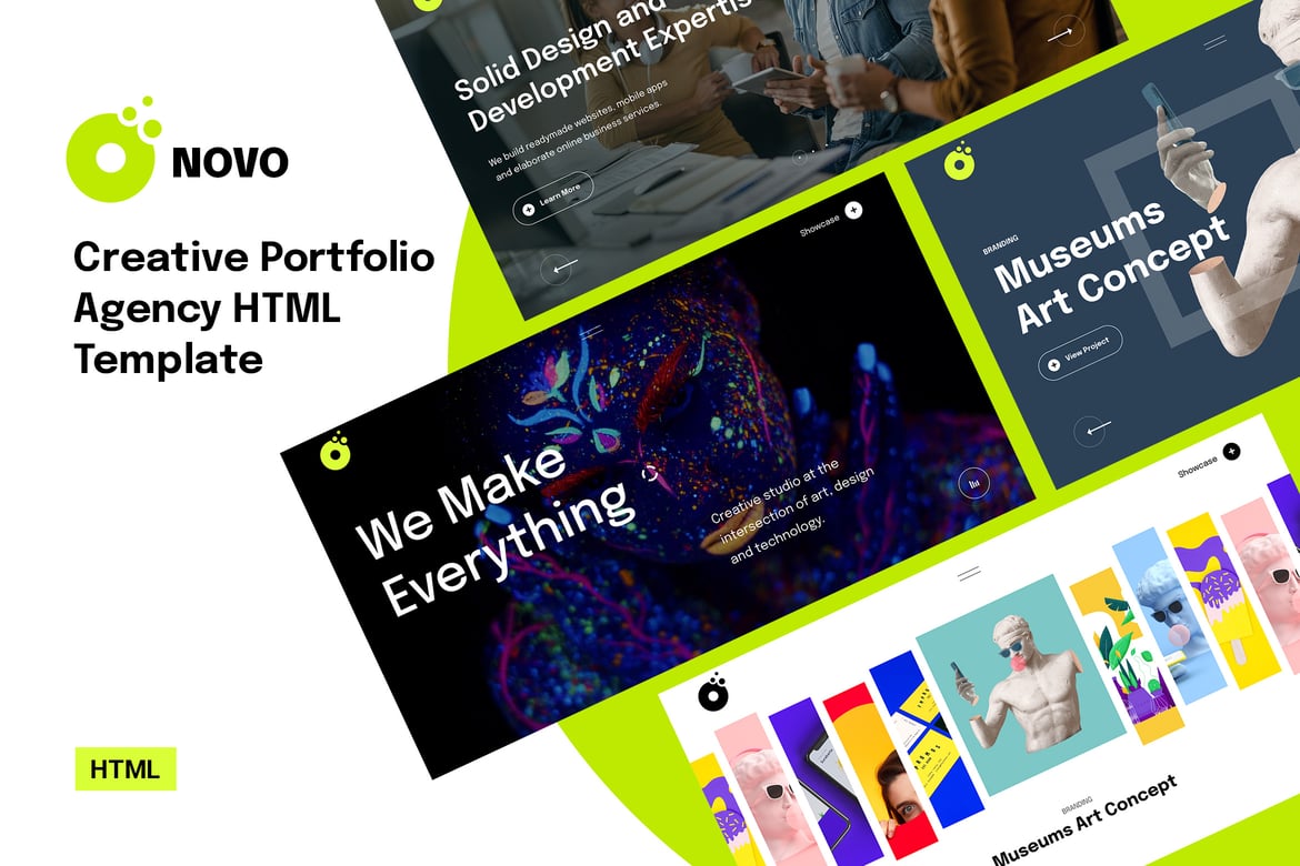Onovo — Шаблон «Агентство креативного Портфолио»