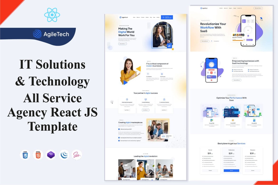 AgileTech - ИТ-решения и технологии React Js