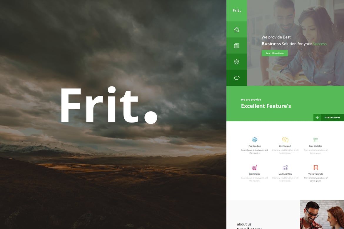 Frit Mail - Адаптивный шаблон электронной почты