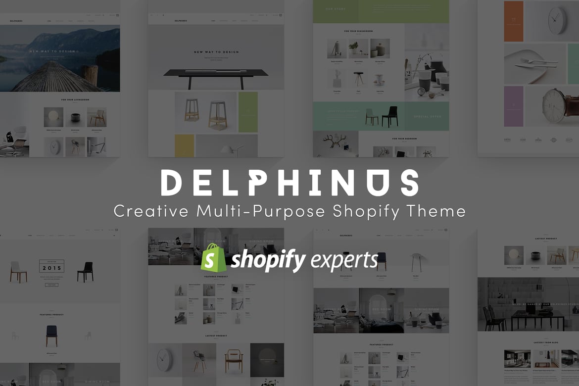 Delphinus | Креативная многоцелевая тема Shopify