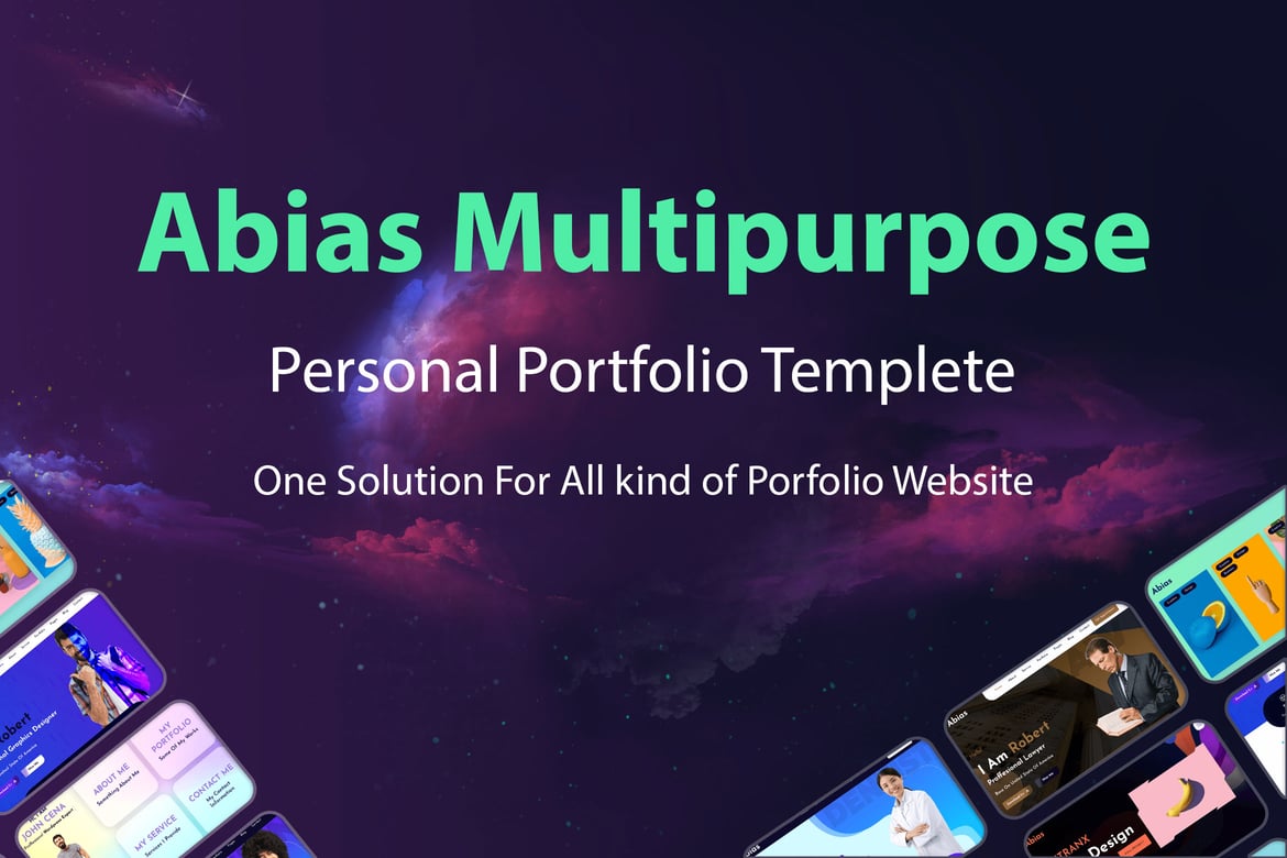 Abias - многофункциональный HTML-шаблон Bootstrap 5