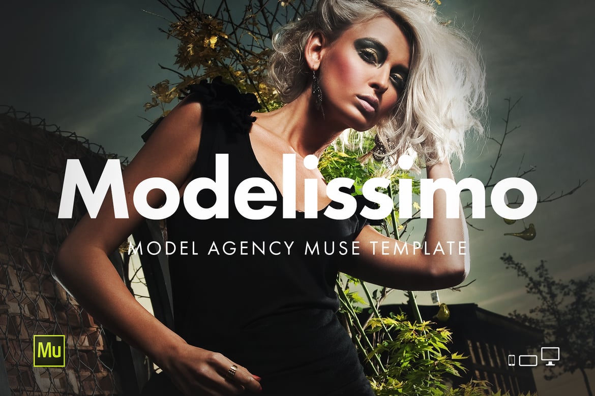 Modelissimo - Шаблон сайта модельного Агентство