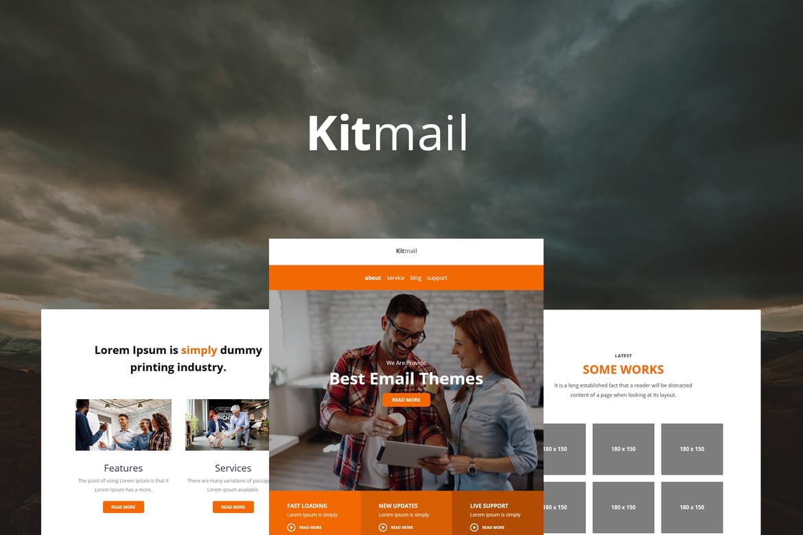 Kit Mail - Адаптивный шаблон электронной почты