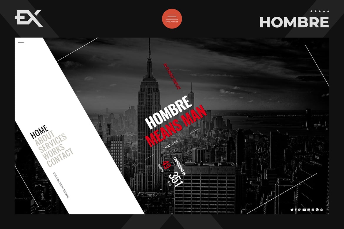 Hombre - адаптивная страница скоро появится