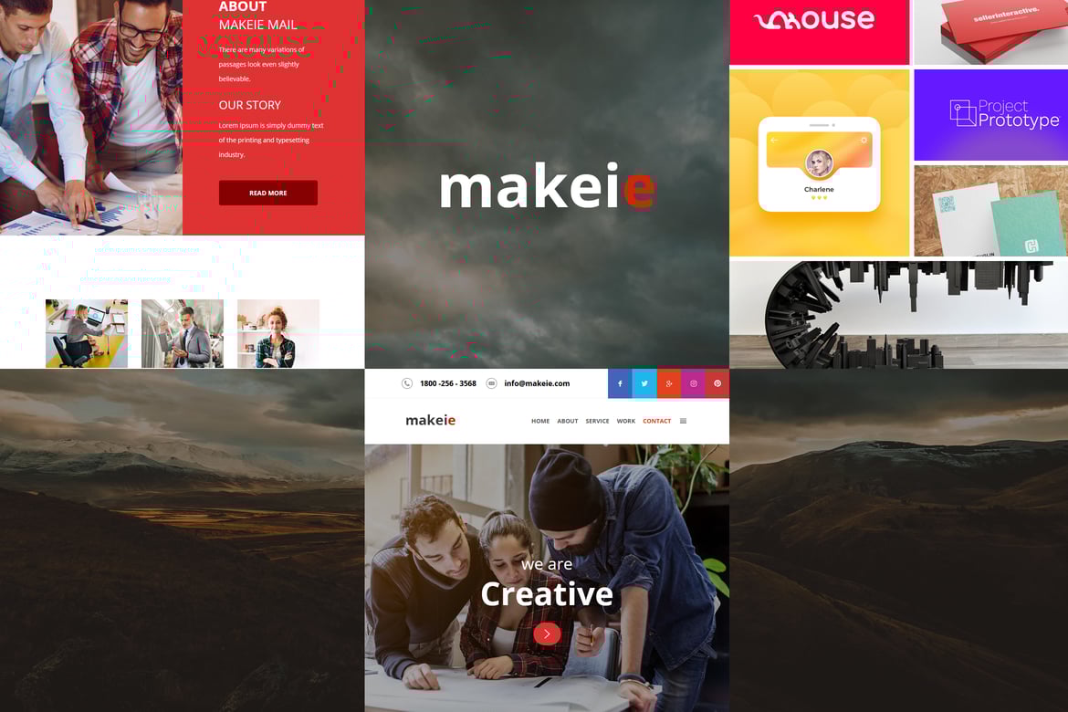Makeie - более 30 модулей и шаблоны электронной почты